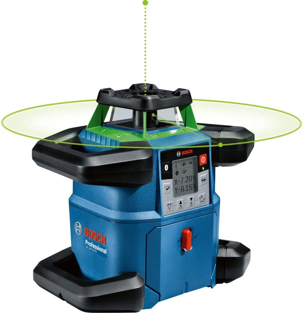 BOSCH Rotacioni laser GRL 650 CHVG  u koferu sa 1 x 4/0 Ah ProCORE18V Li-ion/ stativ BT 300 HD