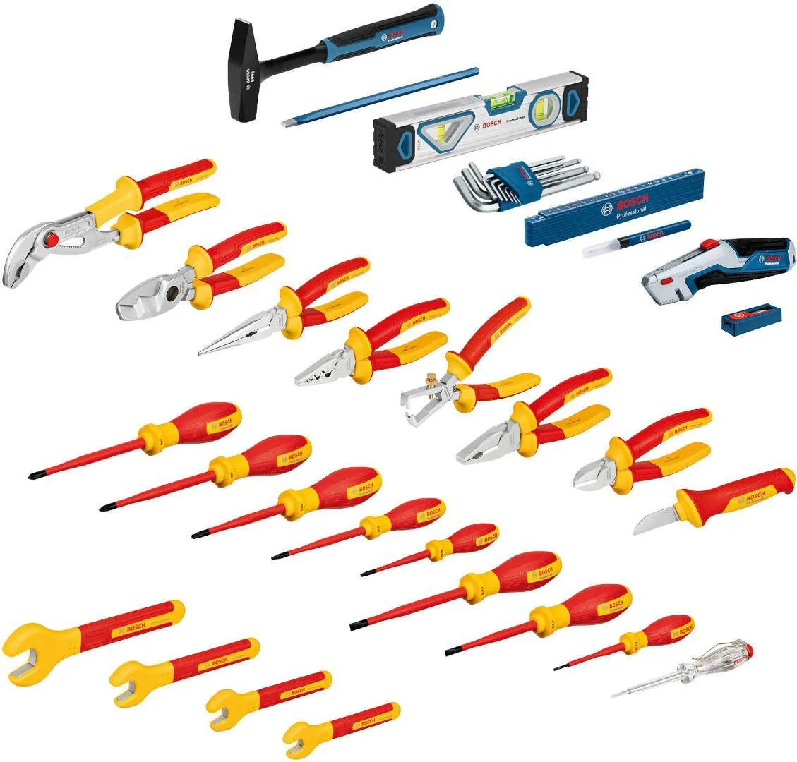 BOSCH Set električarskih alata VDE u L-BOXX koferu 37/1