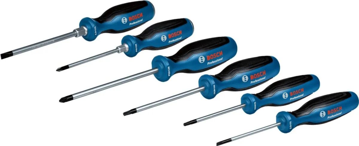 BOSCH Set odvrtača 6 kom Screwdr set mix