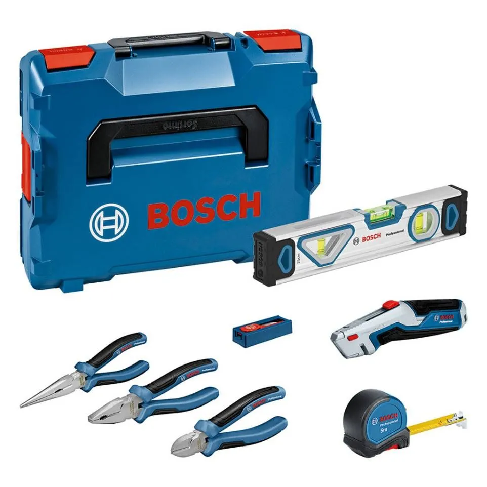 BOSCH Set ručnih alata 13 kom i  3 kom klješta