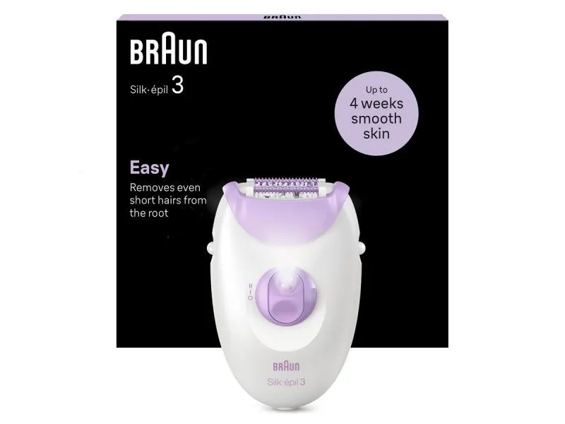 BRAUN Depilator Legepil SE3-000 purbox