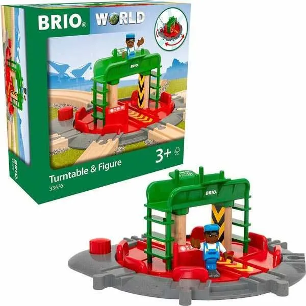 BRIO Okretnica lokomotive sa kontrolnim mostom