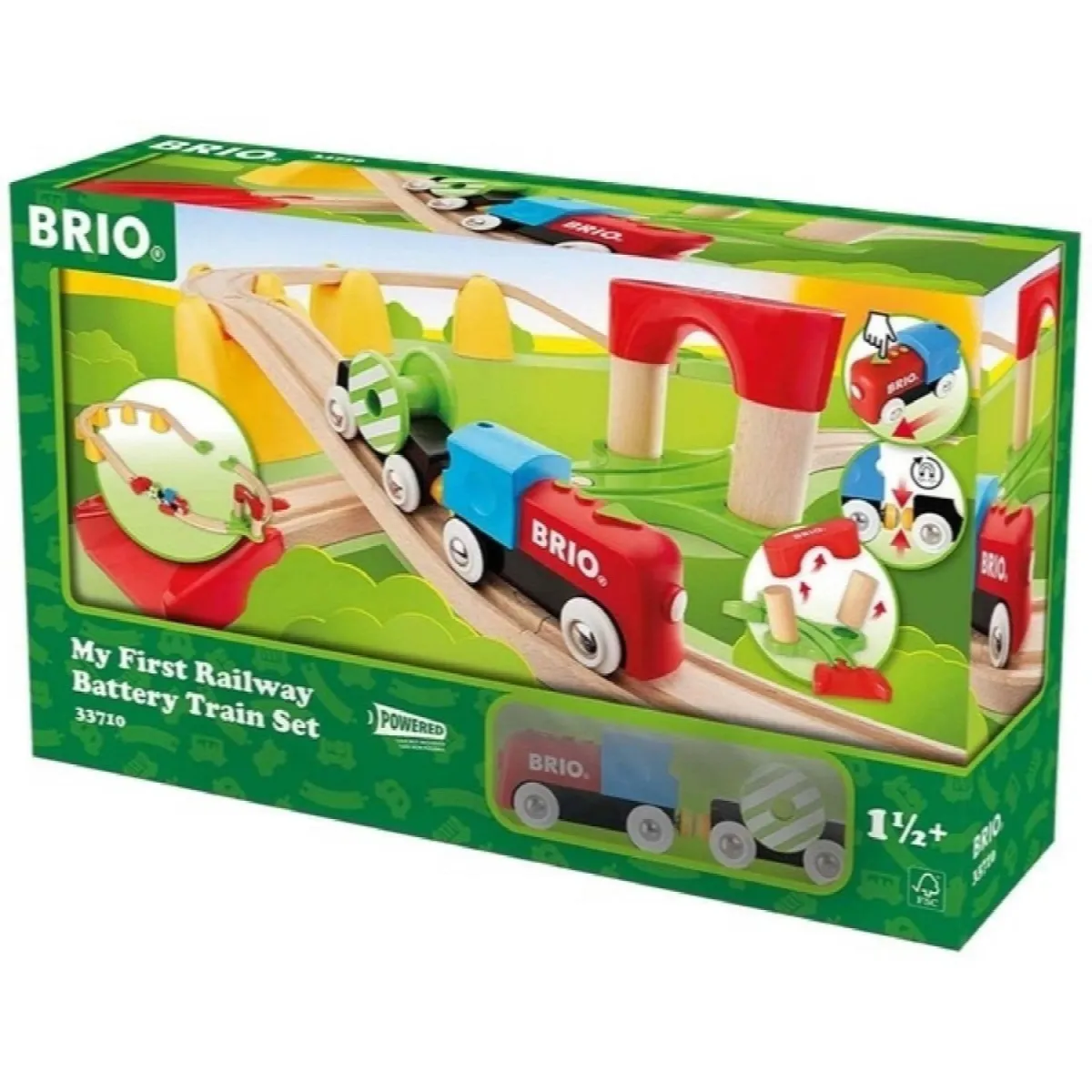 BRIO Set "Moj prvi set vozova"