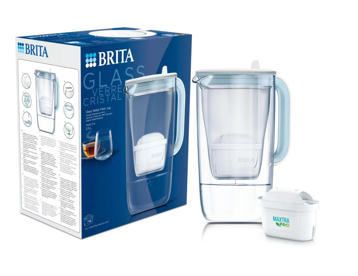 BRITA Bokal za filtriranje vode Glass Jug 2.5L