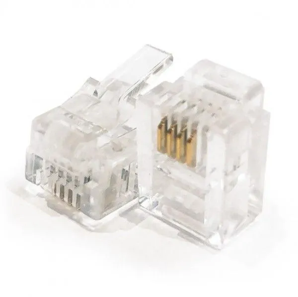 BRK Konektor za telefon, con-RJ11, 10 kom (cena po komadu)