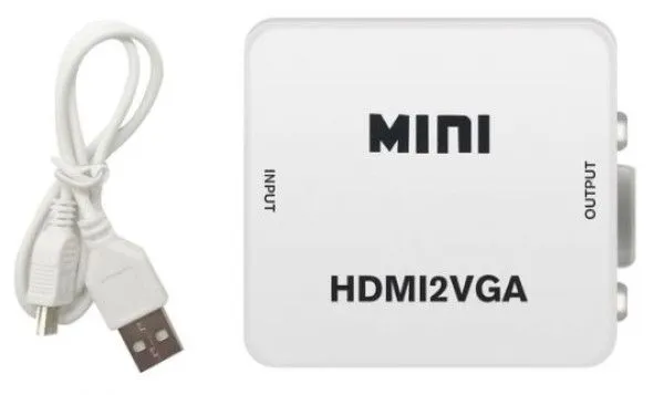 BRK Konverter mini HDMI na VGA HDMI2VGA