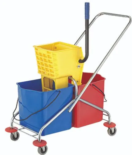 BSM Kolica za higijenčare sa cediljkom 2x25L