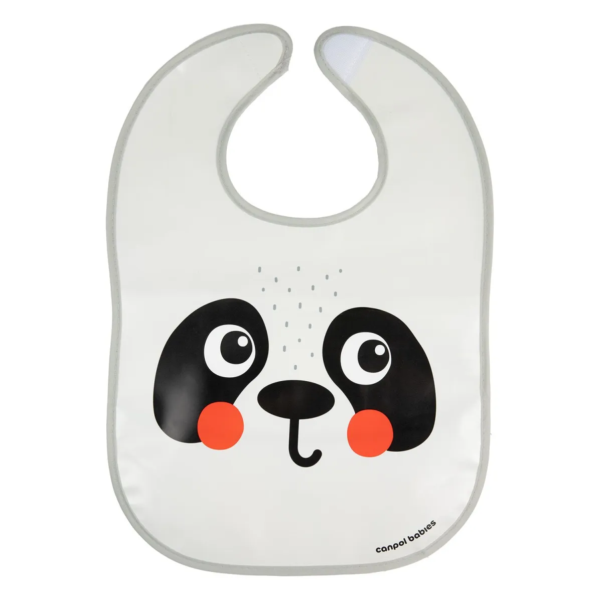 CANPOL BABIES Portikla za bebe sa džepom Panda, bela