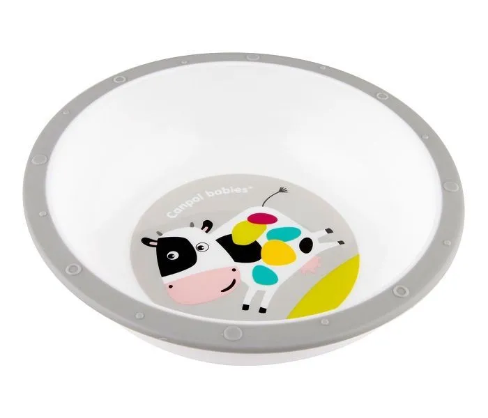 CANPOL Canpola baby činija 4/416 - Little cow 270 ml