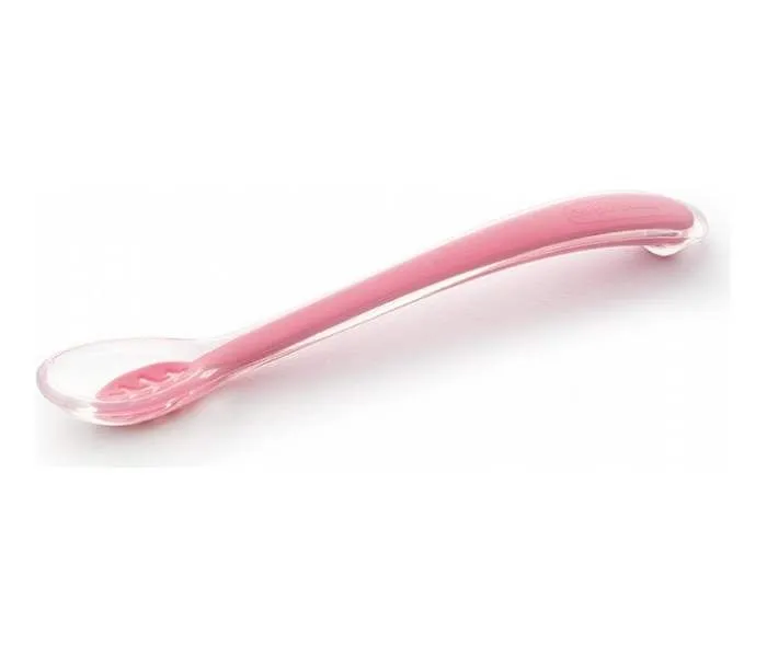 CANPOL Kašika silikonska za hranjenje 51/010 - pink boje