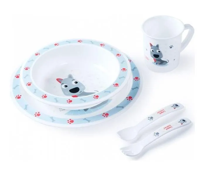 CANPOL Set za hranjenje za bebe 4/401 - "Kuca"