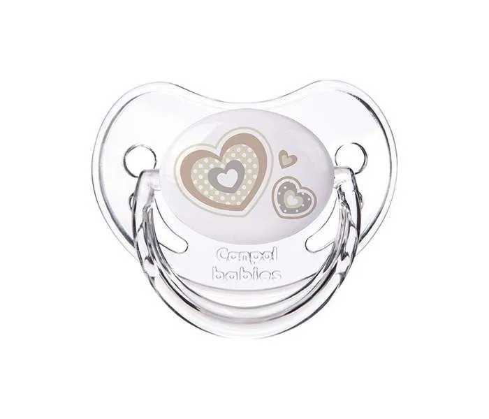 CANPOL Varalica silikonska Orthodontic 18+M 22/567 "Newborn Baby" 1 komad - "Srca"