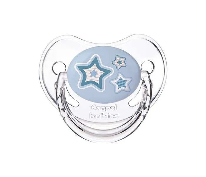 CANPOL Varalica silikonska Orthodontic 6 - 18+M 22/566 "Newborn Baby" 1 komad "Zvezdice"