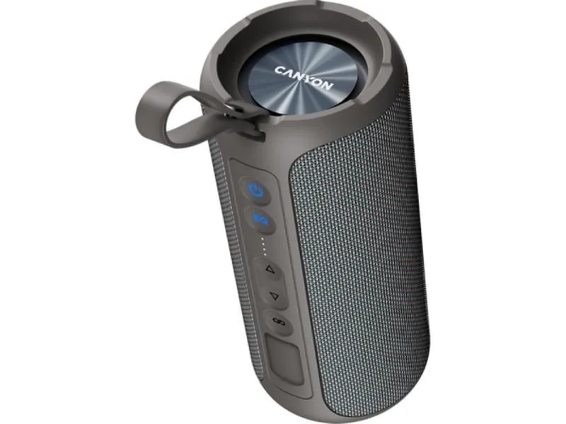 CANYON Bežični Bluetooth zvučnik OnMove EQ TWS AUX, crna