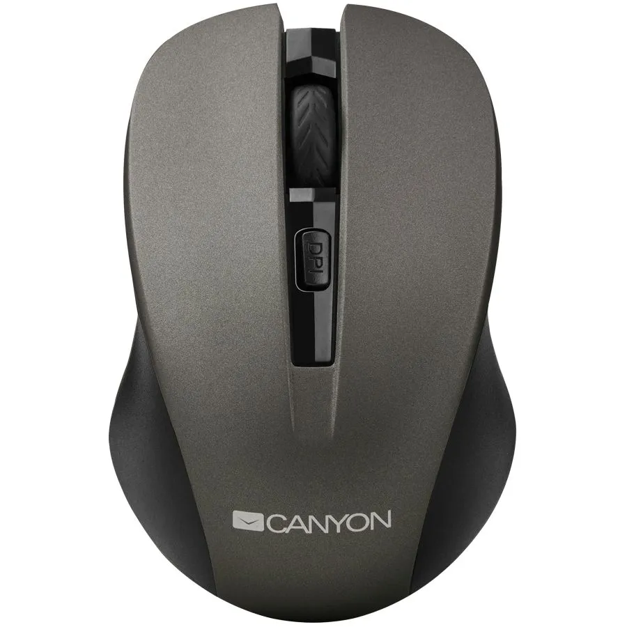 CANYON Miš MW-1 2.4GHz Wireless Optical sa 4 tastera/siva
