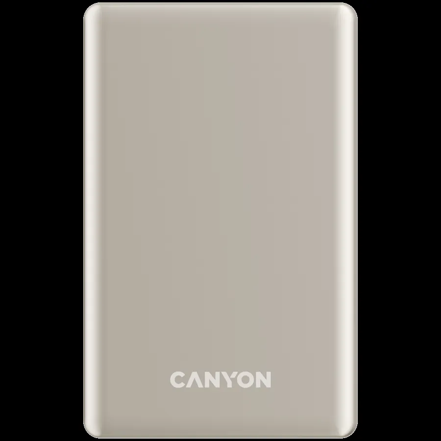 CANYON Power bank OnPower 510 slim Magnetic 10000 mAh PD20W, bež