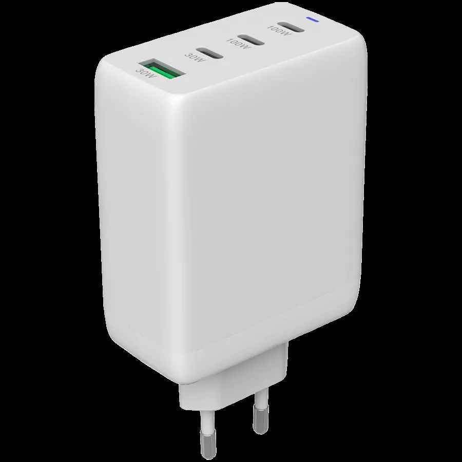 CANYON Punjač CU100ACC GaN 100W 3xPD 1xQC, bela