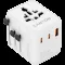 CANYON Travel Adapter OnTour 20 EU/UK/US/AUS 20W  White
