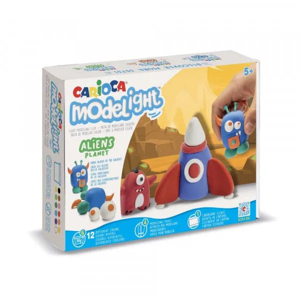 CARIOCA Set za modelrianje vanzemaljci