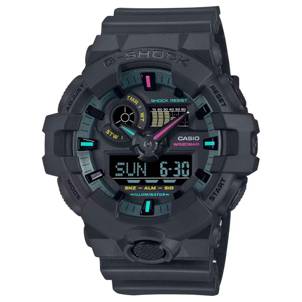 CASIO Ručni sat GA-700MF-1A muški