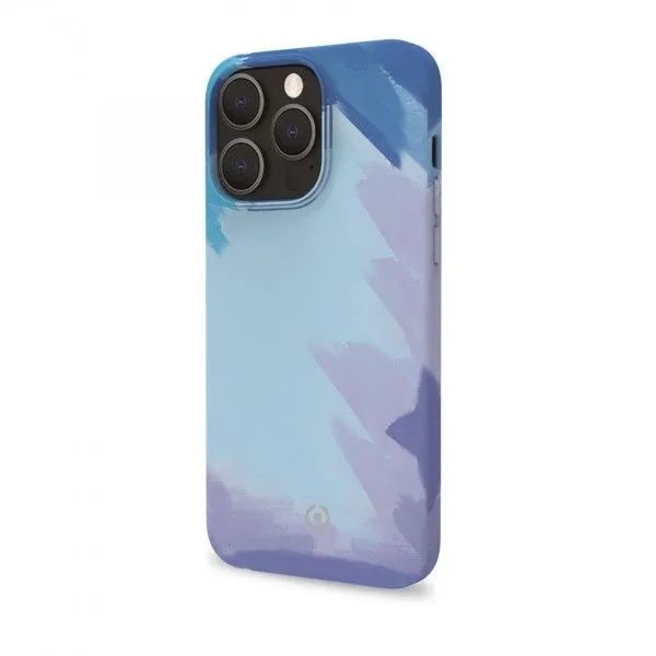 CELLY Futrola WATERCOLOR za iPhone 13 Pro Max/ plava/lila