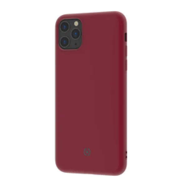 CELLY Maska LEAF za iPhone 11 PRO MAX/ cvrvena