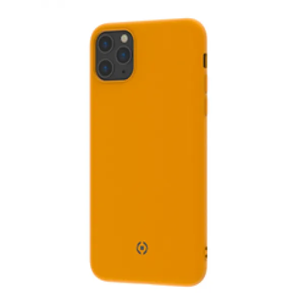CELLY Maska LEAF za iPhone 11 PRO MAX/ žuta