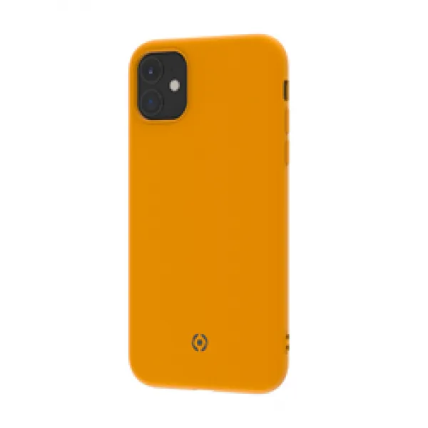 CELLY Maska LEAF za iPhone 11/ žuta