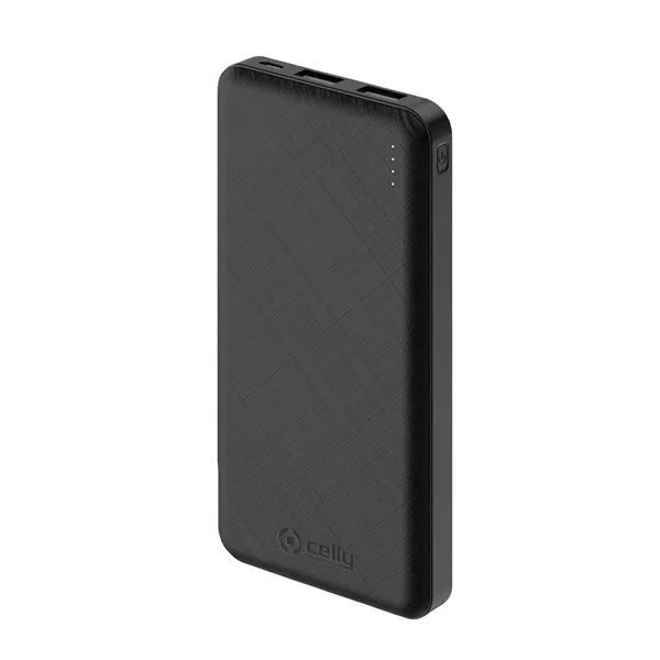 CELLY Power bank ENERGY 10000mAh, crna