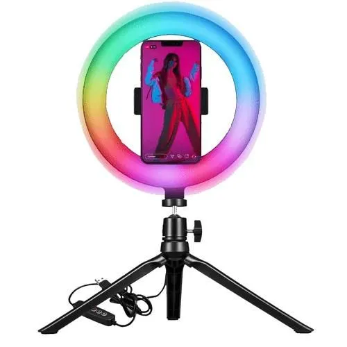 CELLY Ring lite CLICKRINGRGBBK