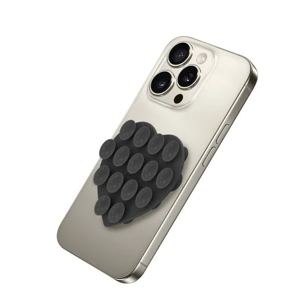 CELLY Silikonski držač u obliku srca/ crna