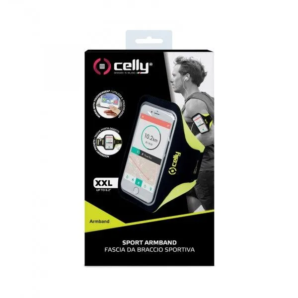 CELLY Sportska futrola ARMBAND za mobilni telefon/ žuta