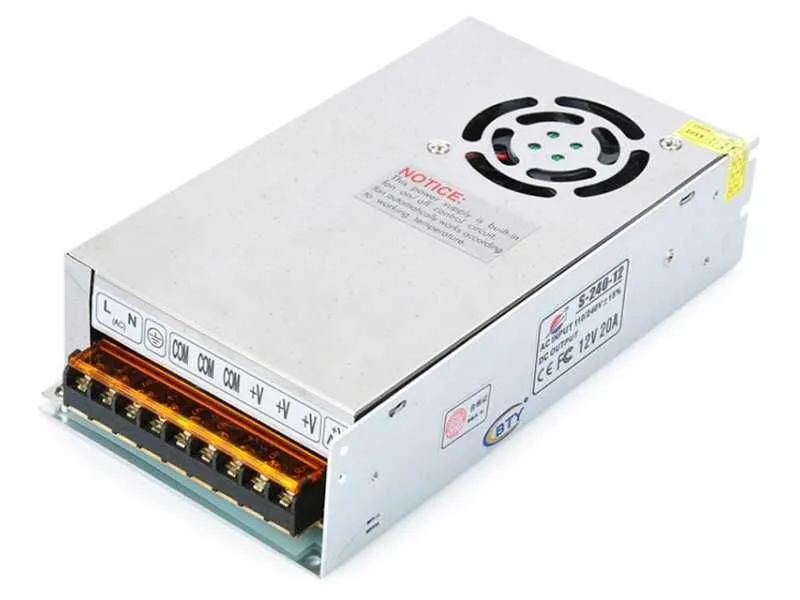CERBERUS Napajanje DC 12V 20A box SPC-240