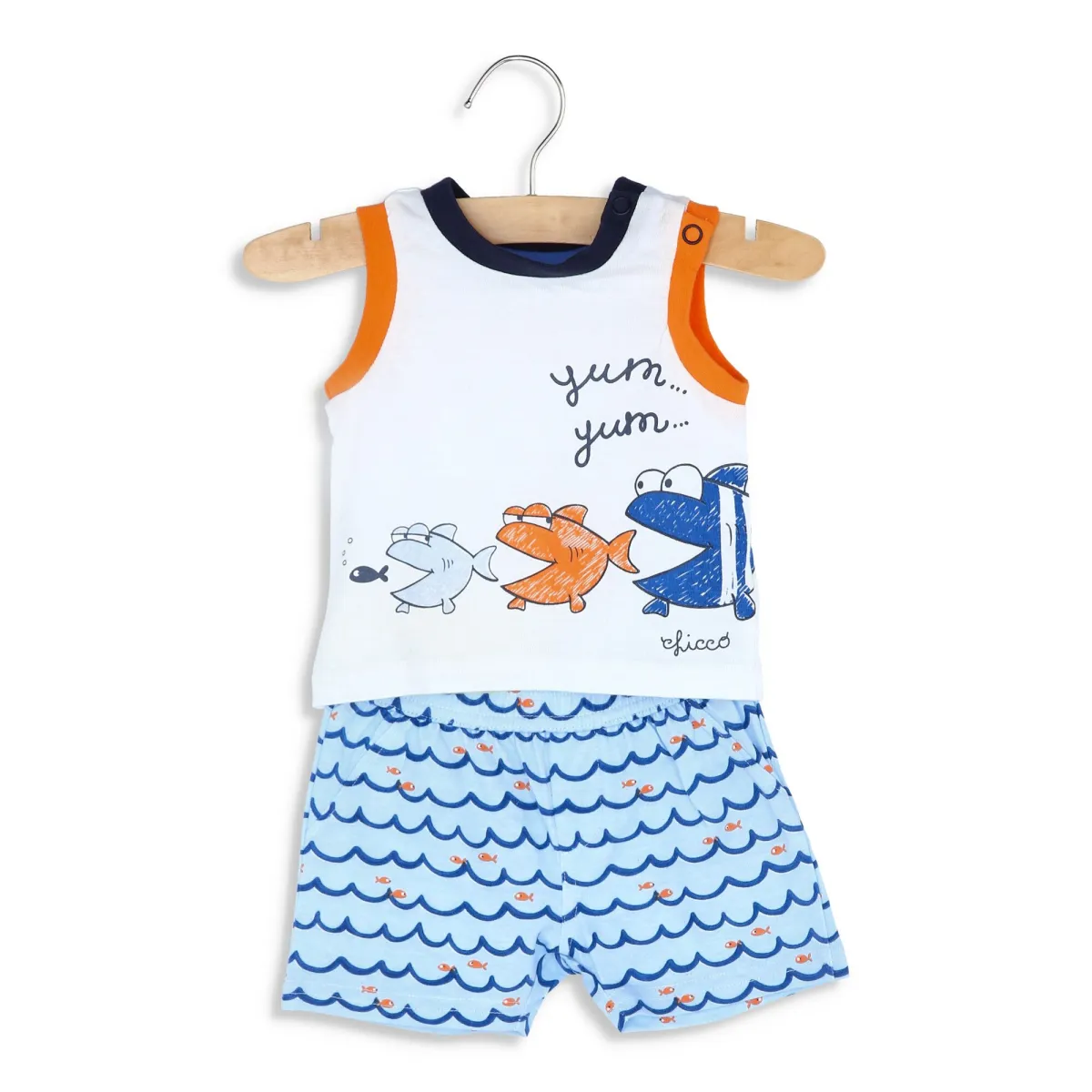 CHICCO Komplet 2 pcs singlet + short pants bb