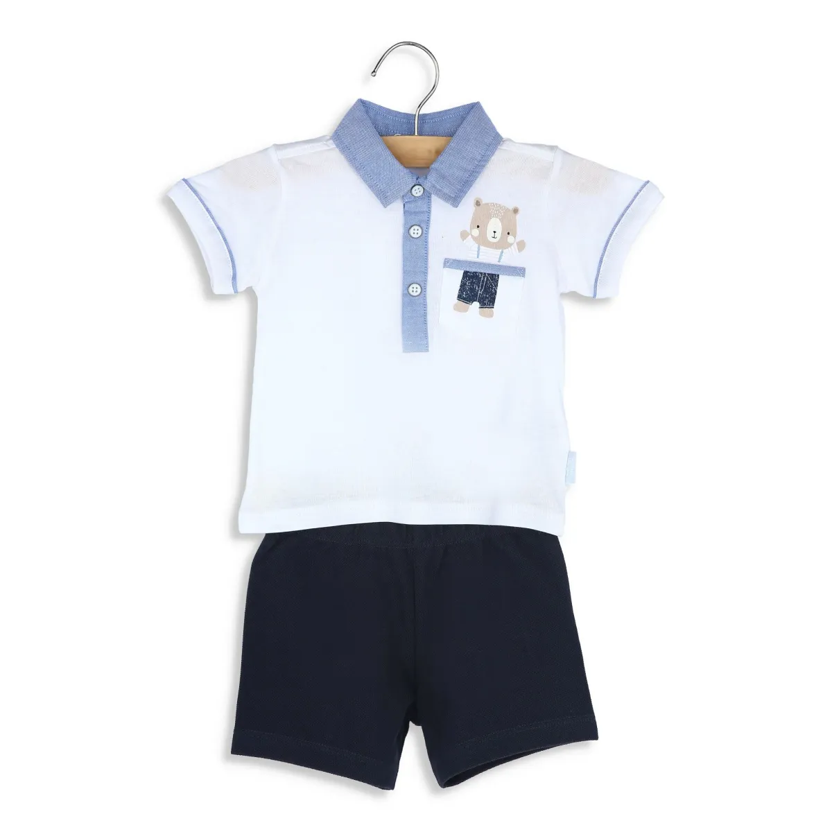 CHICCO Komplet 2 pcs t.shirt + short pants bb