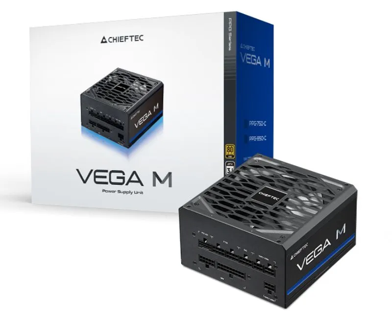 CHIEFTEC PPG-850-C 850W VEGA 80Plus Gold napajanje 5Y
