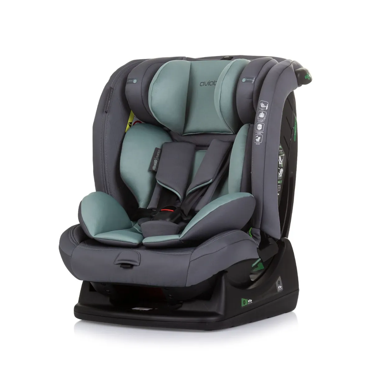 CHIPOLINO Autosedište Aviato pastel green