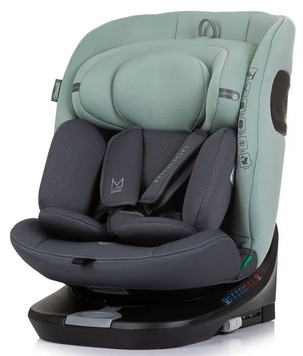 CHIPOLINO Autosedište za decu 40-150cm Motion pastel green