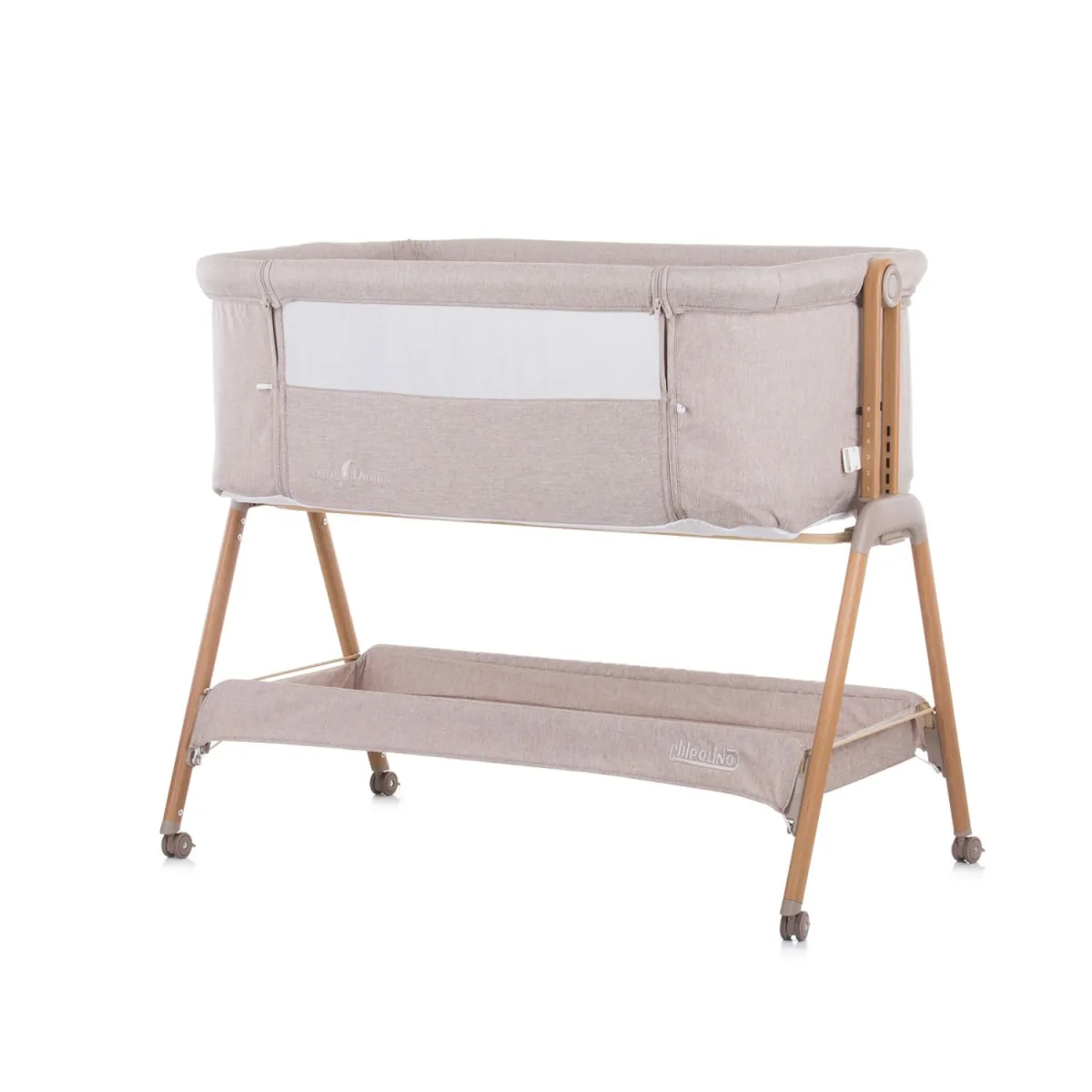 CHIPOLINO Kolevka Sweet Dreams mocca wood wheels