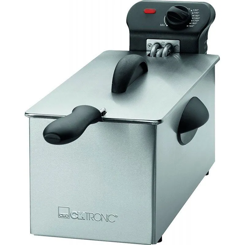 CLATRONIC Friteza inox/ 3l/ 2000w