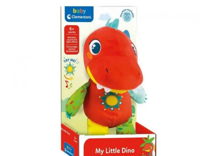 CLEMENTONI Baby plišani T-Rex