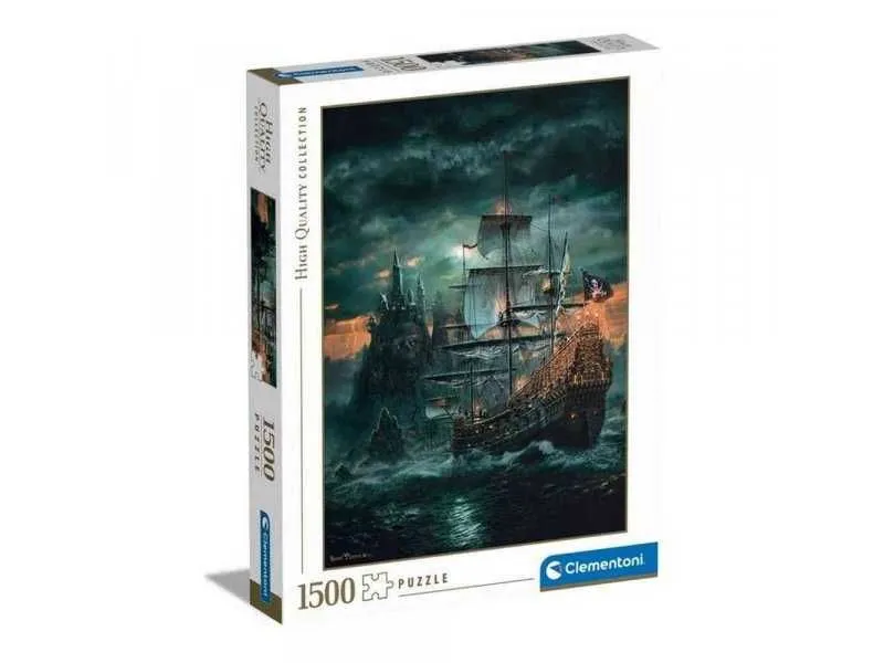 CLEMENTONI Puzzle The Pirates Ship -1.500 delova