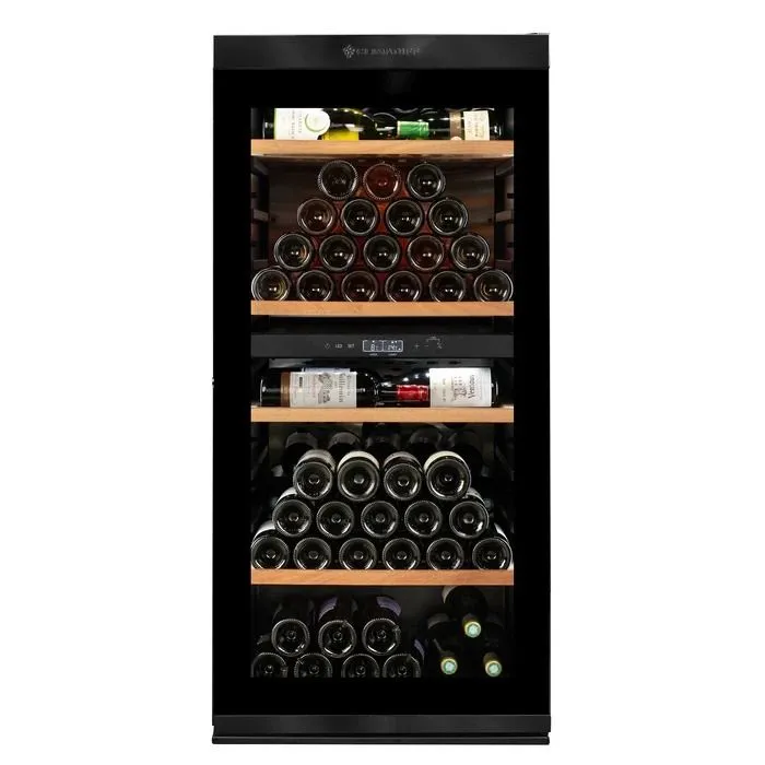 Climadiff MILLESIME140DB – Vinska vitrina za 138 boca/ dvotemperaturna/ samostojeća