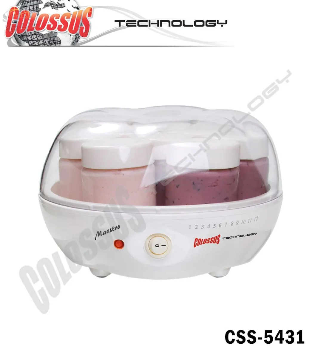 COLOSSUS Aparat za kiselo mleko   CSS-5431