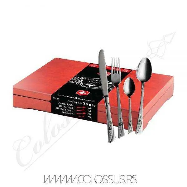 COLOSSUS Ekskluzivni escajg set 24 komada G-22