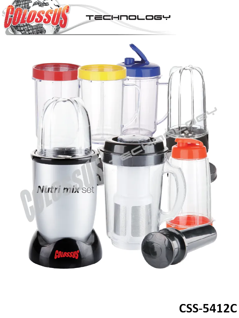 COLOSSUS Nutri mix set CSS-5412C