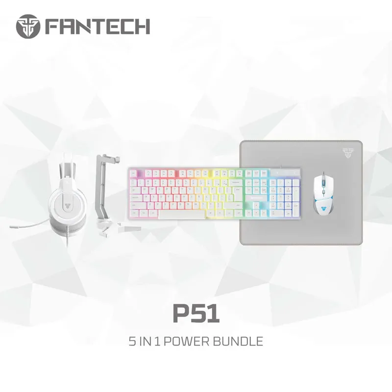 Combo set Gaming Fantech P51 Power 5u1 Space Edition
