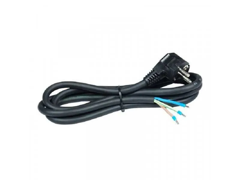 COMMEL Priključni kabl 16A 250V 3500W crni 1,5m H05RR-F 3G2,5 C0631