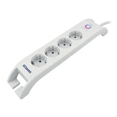 COMMEL Produžni kabl sa 4 utičnice i 2xUSB HO5VV-F 3G1.5, bela