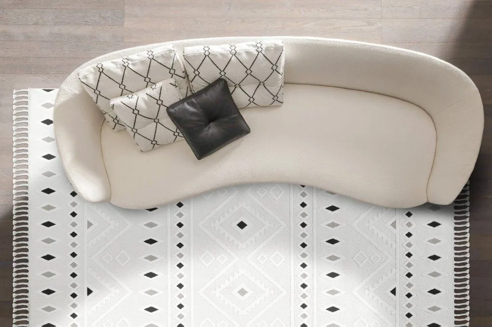 Conceptum Hypnose Tepih (100x200) 33412A Malta Cream Grey
